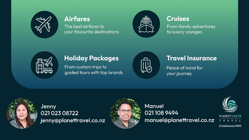 Planet Earth Travel - Palmerston North