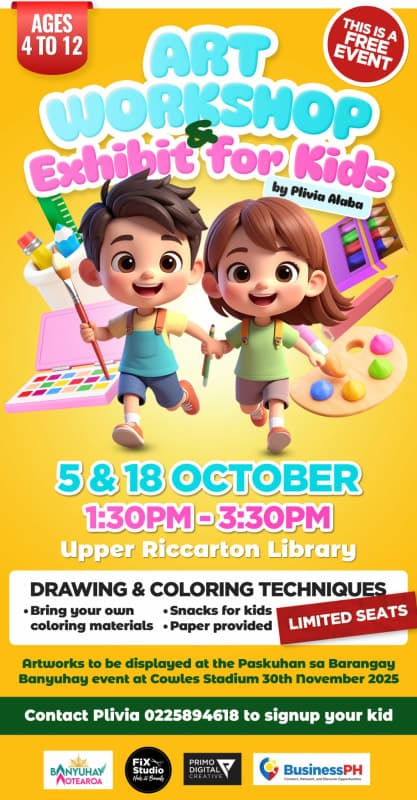 ART WORKSHOP Exhibit for Kids